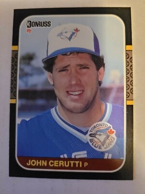 1987 DONRUSS JOHN CERUTTI #442 NM  