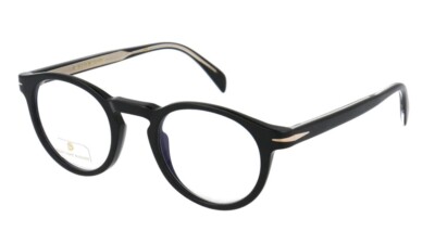 David Beckham DB 1036/S 2M2G6 Herren Sonnenbrille UV400 Schwarz Rund