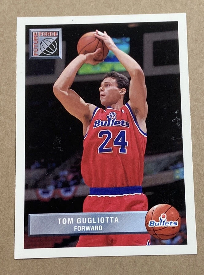 1992-93 Upper Deck McDonalds Rookie #P50 TOM GUGLIOTTA Washington Bullets RC - Image 3 of 4