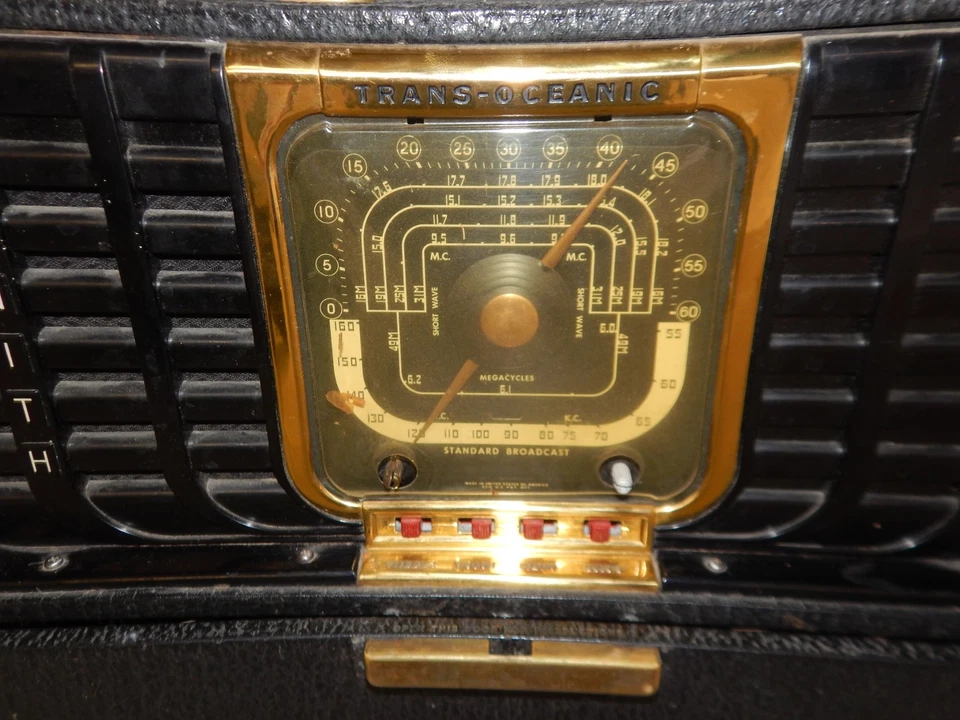 RADIO DE ONDA CORTA TRANSOCEÁNICA ZENITH (PRH36) Foto 4 de 4