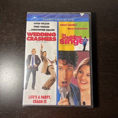 Wedding Crashers/Wedding Singer (DVD, 2009, Canadian) Comedy - Free Shipping NEW
