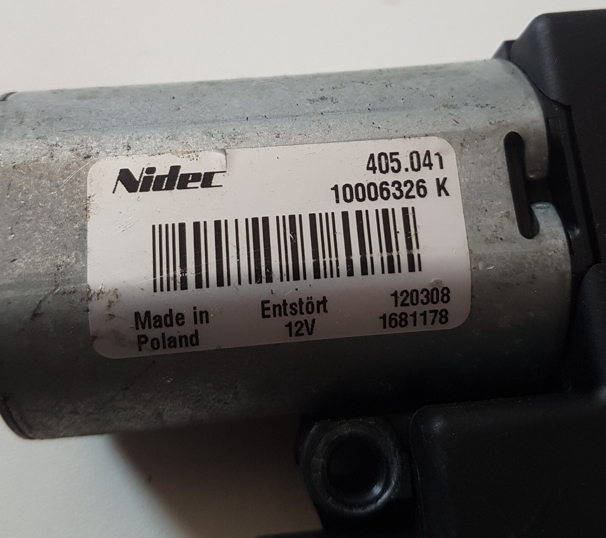 MERCEDES- BENZ GLK 3.5 2012 SUNROOF MOTOR OEM 10006326 / 5WK11519