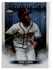 2022 Topps #SMLBC-35 Ozzie Albies Stars of MLB Chrome