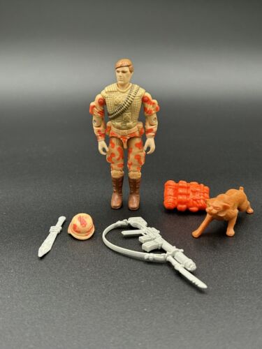 1988 Gi Joe 3.75" Spearhead and Max Figure 100% Complete Hasbro Bobcat Vintage