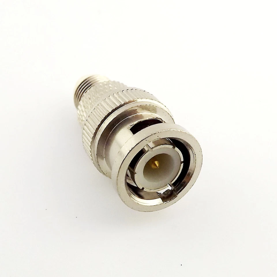 2pcs BNC Male Plug to FME Female Jack Straight RF Coax Adapter Connector - Image 4 of 4