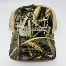 NCAA University Of Pittsburgh Pitt Hat Cap Adjustable Snapback Camouflage Alt 1