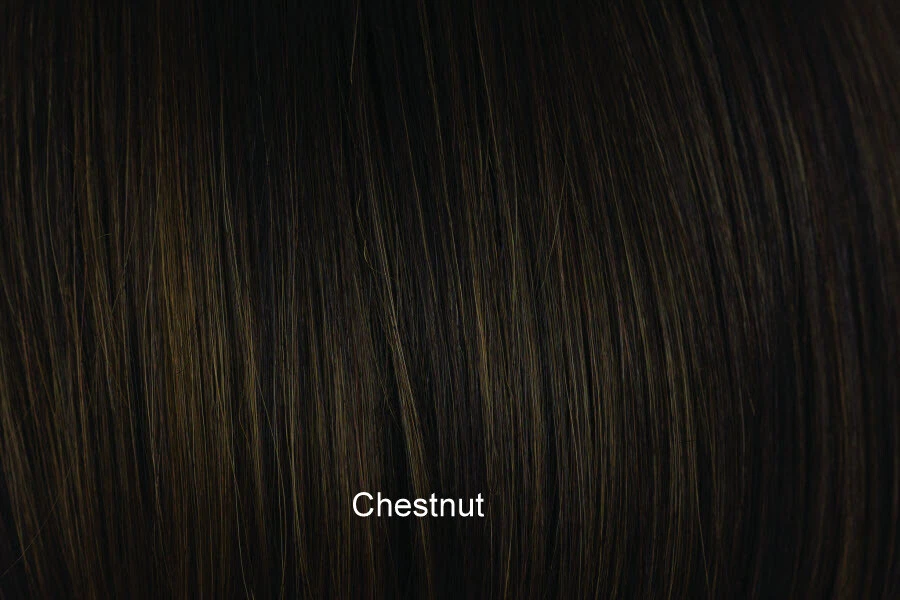 Peluca Valentina - Color Castaño - Colección Orquídeas René de París - Peluca Corta Foto 2 de 4