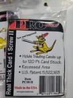Pro-Mold #PC18 ll Real Thick One Screwdown ll Card Holder 120pt New 5 count lot — photo 2