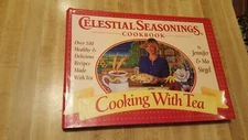 Beautiful 1996 book - Celestial Seasonings Cookbook Cooking with Tea by Siegel