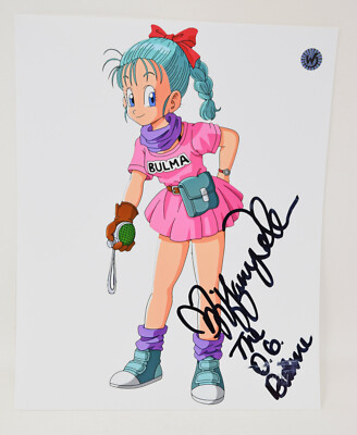 Tiffany Wollmer as Bulma in Dragon Ball Signed Photo 8 x 10