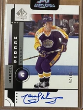 2021-22 Sp Authentic 2001-02 Retro Auto SP MARCEL DIONNE /25 #01RR-MD
