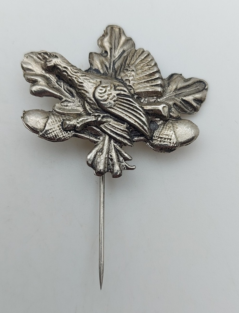 Épinglette Vintage Chasse – Canard Colvert – Badge Jäger – Fabriqué En Croatie