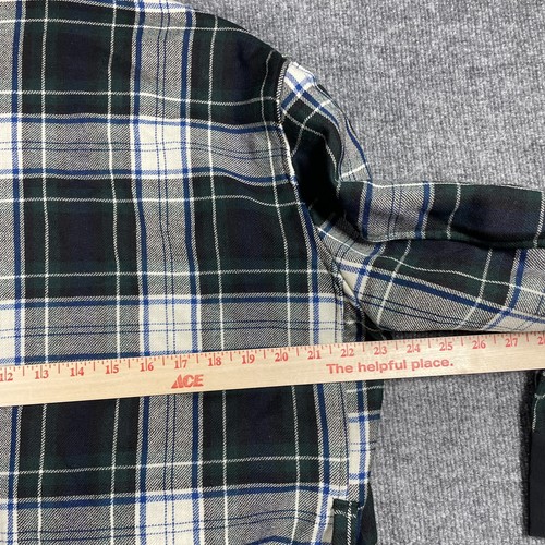 VTG 50s Marshall Field & Company Wool Plaid Smoking Dinner Jacket Belted Robe - Picture 17 of 21