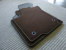 Lengenfelder Fußmatten passend für Audi A8 S8 D3/4E lang Quattro + BRAUN + NEU