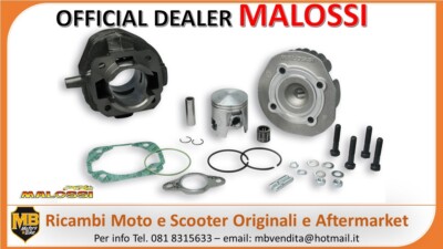 GRUPPO TERMICO MALOSSI 75 CC Ø 47 PER PIAGGIO VESPA 50 SPECIAL PK