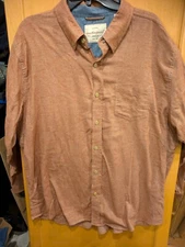 Weatherproof Vintage Men's Button Down Shirt  Size XXL Long Sleeve Flannel