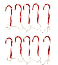 Candy Cane Pathway Lights 10 Pack, 12 in ea Outdoor Christmas Decorations for