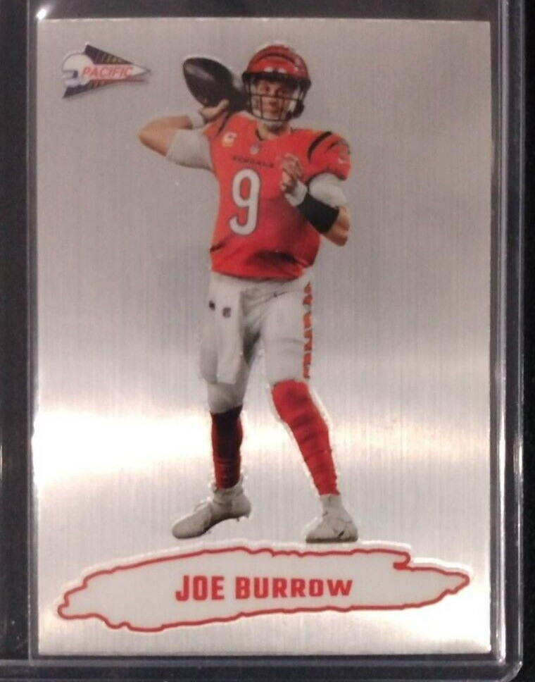 2022 NFL Zenith Joe Burrow 1992 Pacific Silver Prizm SSP BENGALS #PAC-4 RARE