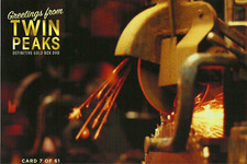 TWIN PEAKS DEFINITIVE BOX POATCARD # 7 SAW MILL