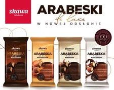 SKAWA Arabeska De Lux MIX of 4 flavors - 4 x 190g / 26.8oz