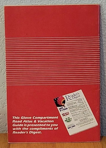 Glove Compartment Road Atlas Vacation Guide by Reader’s Digest 1988 - Picture 2 of 4