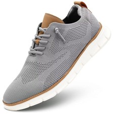 MEN'S CASUAL DRESS SHOES FASHION MESH OXFORDS BUSINESS WALKING WORK SNEAKERS COM