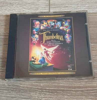 THUMBELINA Original Motion Picture Soundtrack CD 1994 BARRY MANILOW DON BLUTH