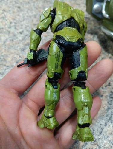 Halo Master Chief Helmet Mask , Figure And Unsc Warthog Hot Wheels Microsoft - Picture 6 of 12