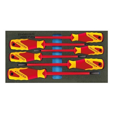 Schraubendrehersatz 310 mm 6-teilig Schaumstoff GEDORE Profi Werkzeug Expertise
