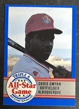 1988 ProCards AAA All-Star Game Chris Gwynn Rookie Card #AAA-2 Albuquerque Dukes. rookie card picture