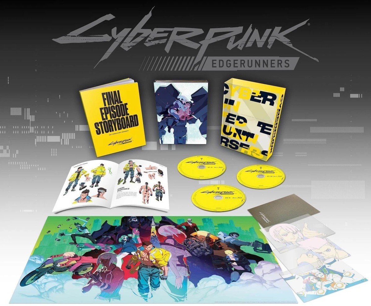 Cyberpunk 2077 Edgerunners TV Anime Complete Series Blu-ray Box Cyberpunk 2077 Edgerunners TV Anime Complete Series Blu-ray Box