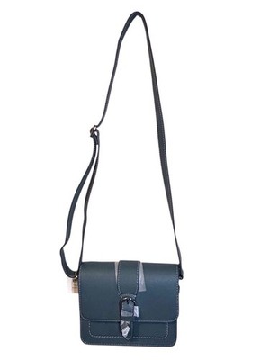 Fossil Zoey Leather Medium Flap Adjustable Crossbody Strap Bag Dusty Sky NEW NWT