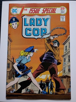 1st issue Special #4 Lady Cop #4 1975 ~ 1st Lady Cop (Liza Warner) ~ Nice Copy