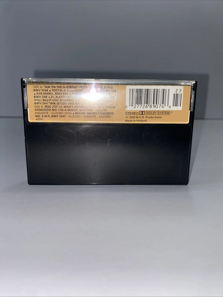 The Best of BACH Vintage 90’s Cassette Tape - Image 2 of 4