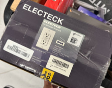10 Pack GFCI 15A/125V Outlets, Decor GFI Receptacle NEW Open Box