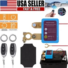 12V240A Remote Battery Kill Switch for Car Truck RV Boat Anti-Theft DisconnectJQ