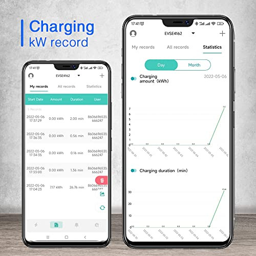 Chargeur EV Type 2 32A 7kW Morec avec application mobile connectée pour borne à la maison - 4
