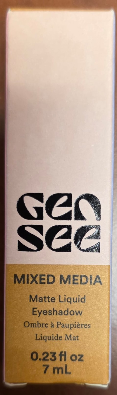 Gen See Mixed Media Matte Liquid Eyeshadow - ROSE WATER, 1 Count 