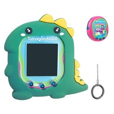 Tamagotchi Uni case cover NOUKAJU with carabiner  strap  green 