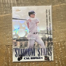 Cal Ripken Jr - 1998 Topps Finest Stadium Stars - #SS9 Finest Protector Orioles
