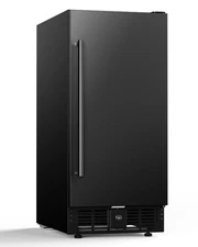 15 Inch Slim Beverage Fridge, 127 Can Cooler for Built-in & Freestanding