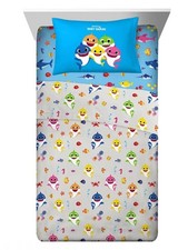 Baby Shark Kids Microfiber Sheet Set-W2661499013, W8727669653