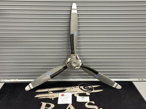 3AF32C93-N McCauley Three Blade Propeller LH w Logbooks (Prop Struck, Core)