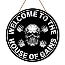 Home Gym Wall Decor, Inspirational Workout Room Motivational Fitness Home Gym...