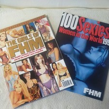 The Girls Of FHM Magazine 1997 Incl Full Set Of Posters & 100 Sexiest Women 1998