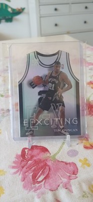 1999-2000 Skybox Ex-Century E-Xciting Tim Duncan Trading Card Basketball NBA