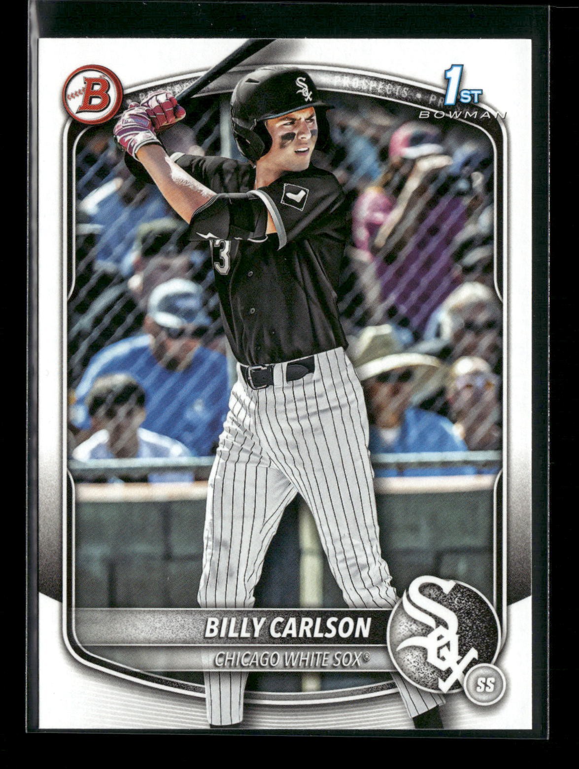 2025 Bowman Draft #BD-10 Billy Carlson Chicago White Sox First 1st Bowman