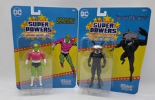 Super Powers Brainiac & Black Manta Figures Mint on card McFarlane 2024