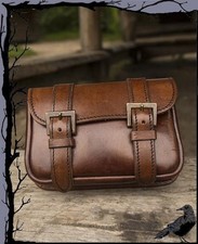 Mittelalter Larp - Ledergürteltasche Krieger groß  Epic Armoury