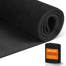 Heavy Duty Oil Mat for Driveway, 60 x 72 Inch Garage Mat for Under Car Prem...